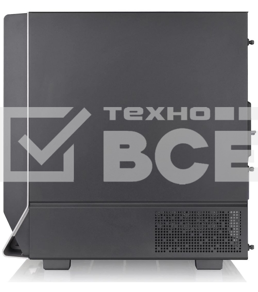 Компьютерный корпус Thermaltake Ceres 300 TG ARGB черный без БП ATX 3x140mm 2xUSB3.0 1xUSB3.1 audio bott PSU