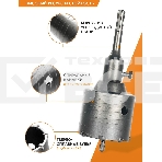 Коронка по бетону, М22 х 68 мм, SDS PLUS, в сборе, фото9