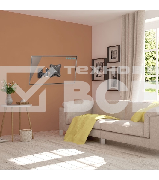 Кронштейн для телевизора Kromax CORBEL-3 черный 10