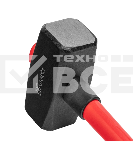 Кувалда Matrix 6000 г, фибергласовая обрезиненная рукоятка