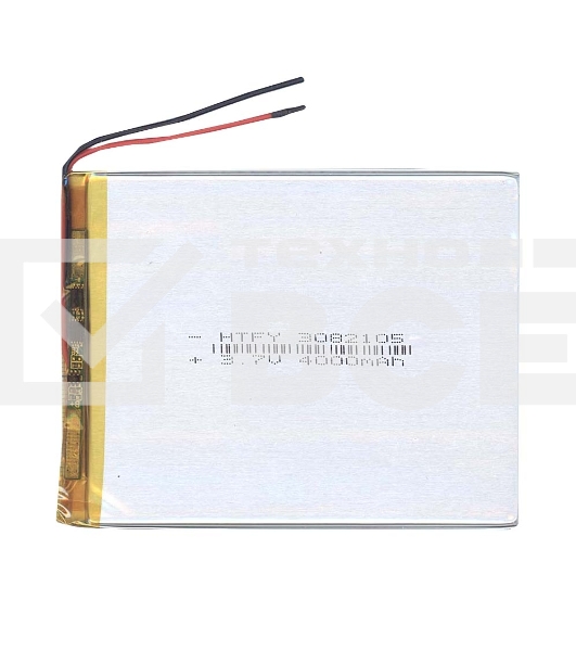 Аккумулятор Li-Pol (батарея) 3*82*105мм 2pin 3.7V/4000mAh