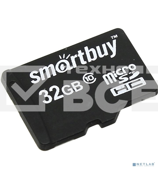 Флеш карта microSD 32Gb, Smartbuy microSDHC Class 10