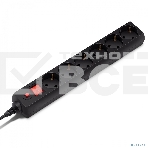 Сетевой фильтр Buro 600SH-16-1.8-B 1.8м (6 розеток) черный (коробка), фото8