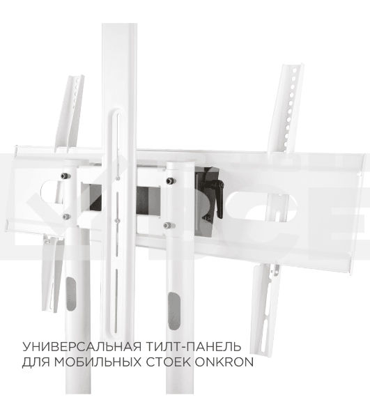 Полка для мобильной стойки ONKRON APT-1881, черный