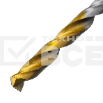 Сверло спиральное по металлу 4,5 х 126 мм, Р6М5, Golden Tip, удлиненное Denzel, фото4