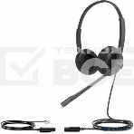 Гарнитура YEALINK YHS34 Dual Дуо, Проводная, HD звук, QD, RJ9, шт, фото5
