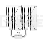 Кулер для процессора PCCooler RZ620 WH (260W, 4-pin PWM, 158mm, Al/Cu, 6x6mm, 2x120mm, 86.73CFM, 32dBA, 1800RPM, S: 1851/1700/1200/115X, AM5/AM4, white), фото5