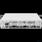 Коммутатор MikroTik Cloud Router Switch CRS310-1G-5S-4S+IN with 800 MHz CPU, 256 MB RAM, 4xSFP+, 5xSFP cages, 1xGBit LAN port, RouterOS L5, desktop case, rackmount ears, PSU, фото5