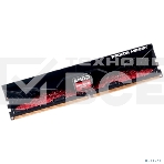 Оперативная память AMD Radeon R5, DDR5, 8GB (1x8GB), 5200MHz, CL40, DIMM, с радиатором, красный/черный, фото4
