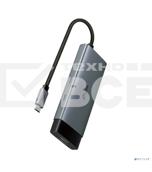 Разветвитель USB-C TP-Link UH5020C 2порт. серый