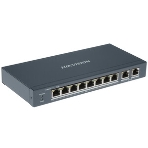 Коммутатор Hikvision DS-3E0310P-E/M, 8×100 Мбит/с PoE+ + 1×1 Гбит/с RJ45 + 1×1 Гбит/с Combo, неуправляемый, фото10