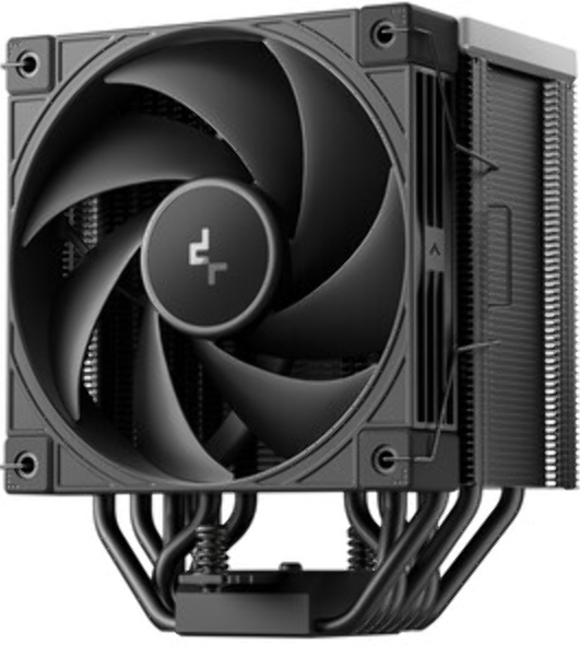 Кулер для процессора DEEPCOOL AK700 DIGITAL WH LGA1851/1700/1200/115X/AM5/AM4 (9шт/кор, TDP 260W, PWM, Fan 120mm, 7 тепл. трубок, Copper Base, белый) RET