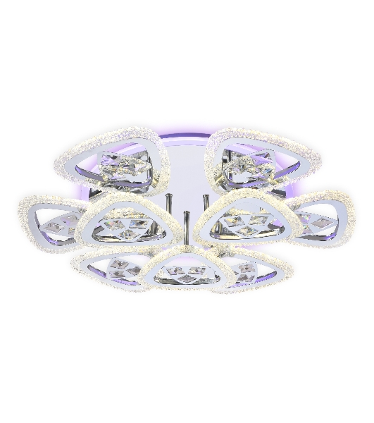 Светильник Ambrella light FA2922 CH хром 138W 600*600*130 (ПДУ РАДИО 2.4)