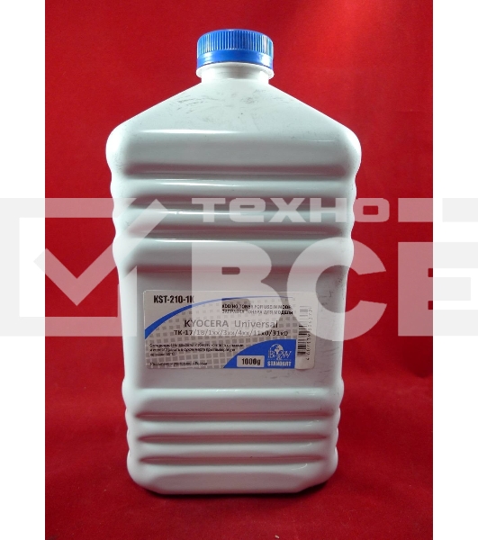 Тонер для Kyocera Universal (TK-17/18/20H/100/110/111/112/113/120/122/130/131/132/133/134/140/142/144/170/172/310/312/320/322/330/332/340/342/344/350/352/354/435/475/1110/1120/3110/3130) (OEM совместимый) (фл. 1кг) Black&White фас. Россия