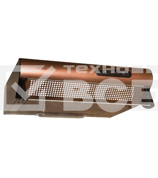 Вытяжка Elikor Davoline 60П-290-П3Л (медь) (медь, 160Вт, 3 скорости, механическое управление)