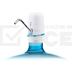 Помпа электрическая Centek CT-3002 белый 2.2л/мин 8Вт, 2 насоса, Li 1200 мА·ч, USB зарядка, LED, фото 1