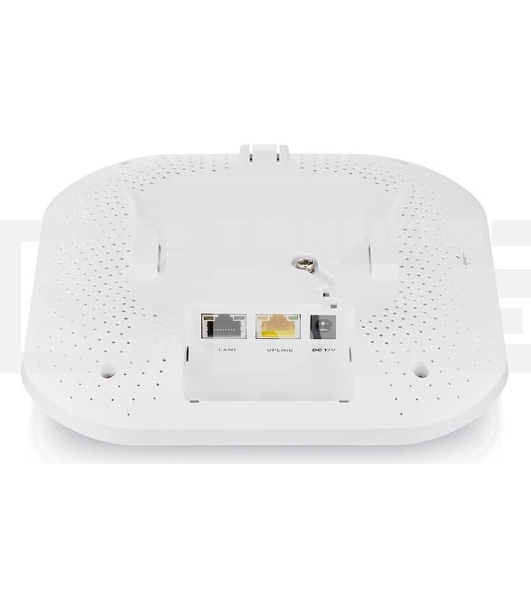 Гибридная точка доступа Zyxel NebulaFlex Pro WAX610D, WiFi 6, 802.11a/b/g/n/ac/ax (2,4 и 5 ГГц), MU-MIMO, антенны 4x4 с двойной диаграммой, до 575+2400 Мбит/с, 1xLAN 2.5GE, 1xLAN GE, PoE, защита от 4G