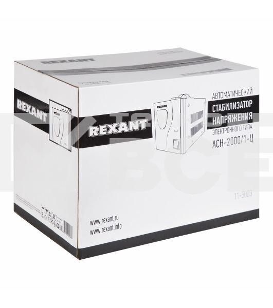 Стабилизатор напряжения AСН-2 000/1-Ц  Rexant