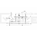Реле импульсное BIS-402 (для установки в монтажную коробку 230В 8А 1Z IP40) F&F EA01.005.002, фото 1