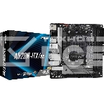 Материнская плата ASRock A520M-ITX/AC, AM4, AMD A520, 2xDDR4, 4xSATA, 1xM.2 PCIe, 1xPCIe 3.0 x16, 1xHDMI, 1xDP, 1x1Gb LAN, Wi-Fi, Bluetooth, 2xUSB-A 2.0, 3xUSB-A 3.2 Gen 1, 1xUSB-C 3.1, 3x3.5 мм, 7.1, Mini-ITX, фото 1