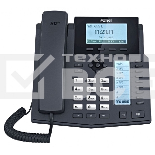 Телефон IP Fanvil X5U 16 линий, цветной экран 3.5