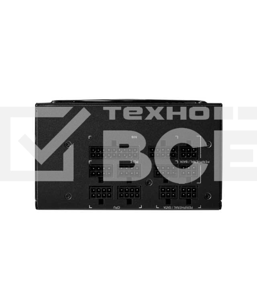 Блок питания Chieftec Polaris PPS-1250FC, 1250Вт, 80 PLUS Gold, 140мм, модульный, черный