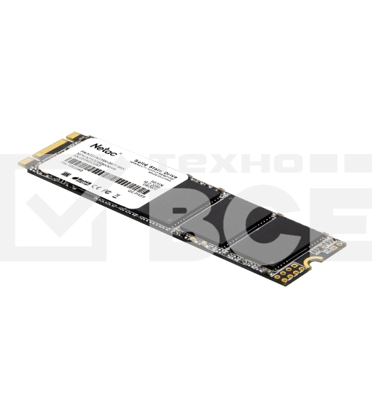 Накопитель SSD Netac N535N Series, 1TB, M.2 2280, SATA III, R/W 560/520