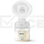 Ручной молокоотсос Philips SCF430/10. В комплекте: 1 ручной молокоотсос, соска серии Natural, фиксирующее кольцо, крышка для транспортировки, фото6