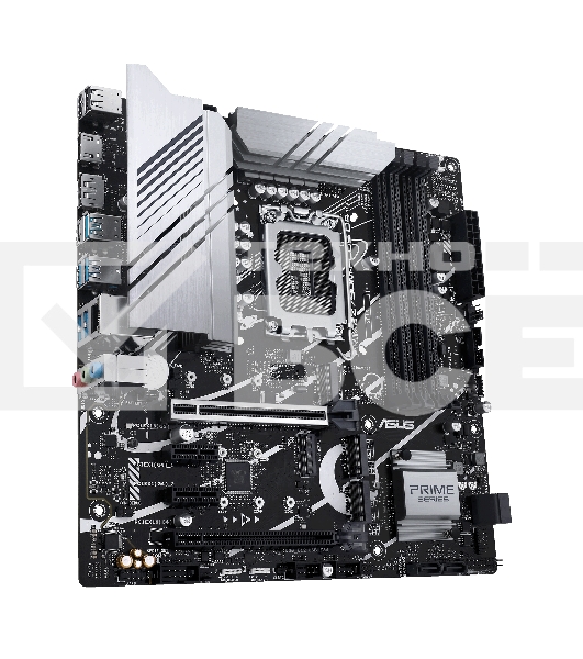Материнская плата ASUS PRIME Z790M-PLUS D4, LGA 1700, Intel Z790, 4xDDR4, 4xSATA, 3xM.2 PCIe 4.0 x4, 1xPCIe 5.0 x16, 1xPCIe 4.0 x4, 2xPCIe x1, 1xHDMI, 1xDP, 1xUSB-C 3.2 Gen 2x2, 1xUSB 3.2 Gen 2, 4xUSB 3.2 Gen 1, 2xUSB 2.0, 1x 1Gb LAN, 3x3.5 мм, 7.1, mATX