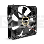 Вентилятор для корпуса ExeGate ExtraPower EP14025S2P черный, 140 мм, 1600 об/мин, 31 дБ, 2 pin, фото2