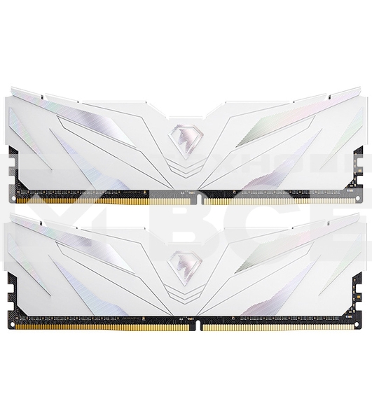 Оперативная память NETAC, DDR4, 16GB (2x8GB), 3200MHz, CL16, с радиаторами, белый