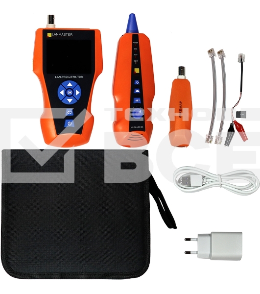 Тестер кабельный Lanmaster LAN-PRO-L/TPK-TDR