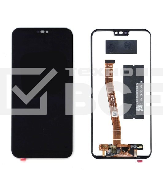 Дисплей для Huawei P20 Lite в сборе с тачскрином (orig lcd), черный