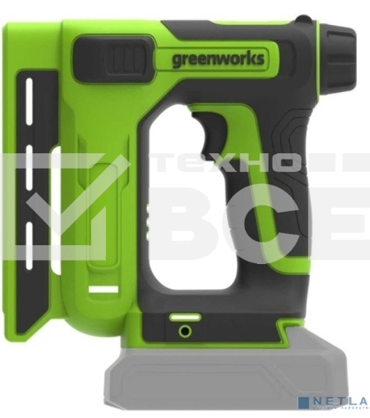 Степлер аккумуляторный GreenWorks G24CS10, 24V, без АКБ и ЗУ (3400107)