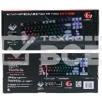 Проводная механическая клавиатура Gembird KB-G600-1, 87кл, Rainbow, коричн.свитчи, 1.8м, черная, фото5
