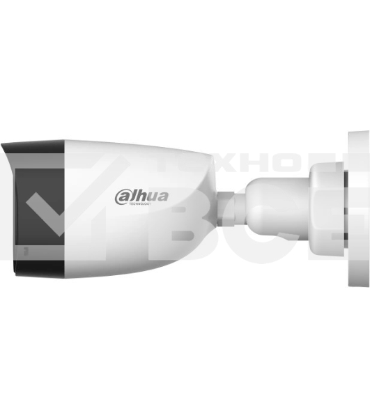 Камера видеонаблюдения аналоговая Dahua DH-HAC-HFW1200CLP-IL-A-0360B-S6 3.6-3.6мм HD-CVI HD-TVI цв. корп.:белый (DH-HAC-HFW1200CLP-IL-A-0360B)