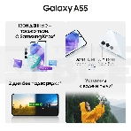 Смартфон Samsung Galaxy SM-A556E A55 5G 128Gb 8Gb лавандовый, фото9