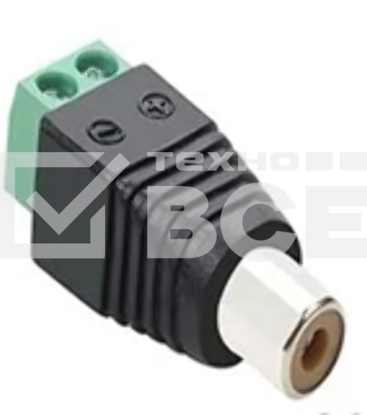 Сборный разъем RCA (тюльпан)