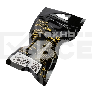 Зарядное устройство Cablexpert MP3A-PC-62, 20Вт GaN, 3А, QC4.0/PD, 1xUSB, 1xType-C, черный, пакет