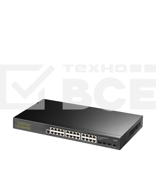 Коммутатор Cudy GS2024S2 (L2) 24x1Гбит/с 4SFP управляемый