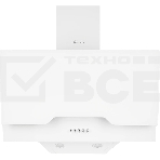 Наклонная вытяжка MONSHER LAVAL 60 Blanc, ширина 60 см, отвод/рециркуляция, 900 м3/час, электронноесенсорное управление, 3 скорости, светодиодное освещение 2*1 Вт, металлические жироулавливающие фильтры, угольный фильтр KM 102 (опция), цвет: белый ПРОМО, фото4