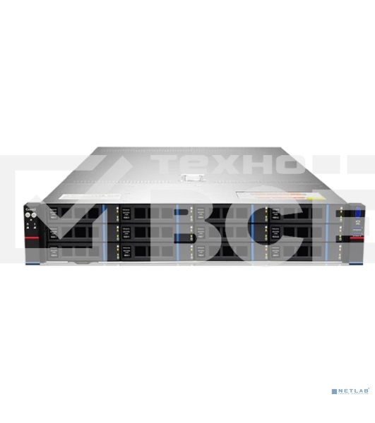 Серверная платформа Gooxi SR201-D12RE 2u 12 bay platform with expander backplane, based on AMD 7003 ; 2x 2.5' rear SAS/SATA; 2x 2.5' rear NVMe ; RAID 9460-8i 4G +BBU, 2xPCIe 4.0x16; 4xPCIe 4.0x8 ; RAIL kits; 2x1300W psu EU power cables