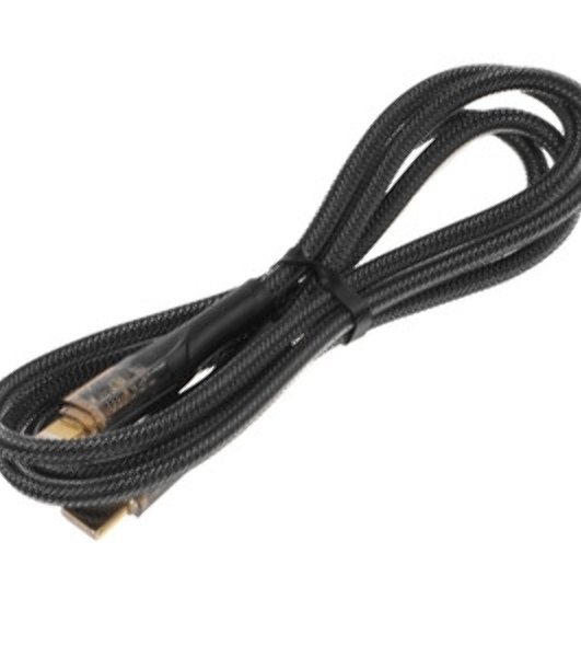 Кабель PERFEO USB C вилка - C вилка, 60W, нейлон, черный, 1 м, PREMIUM (C1102)