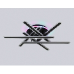 Потолочный светодиодный светильник FA8908 BK/CH черный/хром 125W 3000-6400K+RGB 800*770*160 (ПДУ ИК), фото3