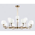 Люстра Ambrella light LH53019/12 BS/FR латунь/белый матовый G9*12 max 40W D910*680, фото6