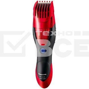 Машинка для стрижки Panasonic ER-GB40 красный (насадок в компл:1шт)