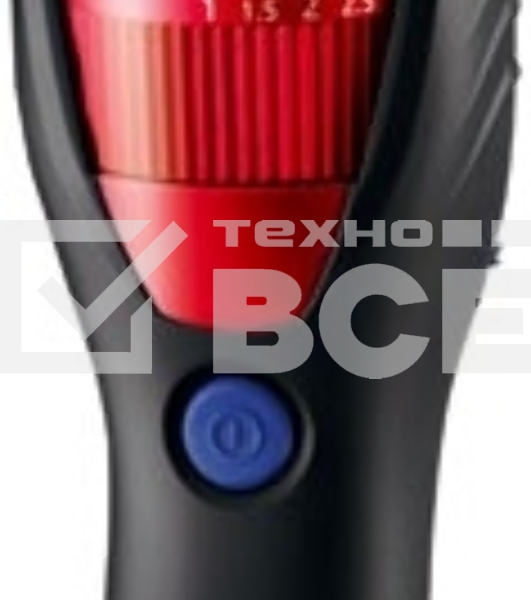 Машинка для стрижки Panasonic ER-GB40 красный (насадок в компл:1шт)