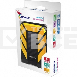 Внешний жесткий диск AData USB 3.0 2Tb AHD710-2TU3-CYL DashDrive Durable 2.5