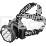 Фонарь ULTRAFLASH LED5362налобн аккум 220в черный 7led 2 реж пласт бокс, фото 1