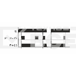 Реле импульсное BIS-402 (для установки в монтажную коробку 230В 8А 1Z IP40) F&F EA01.005.002, фото2